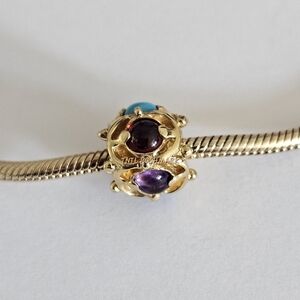 Trollbeads 18k Gold Wisdom Bead. 81713.